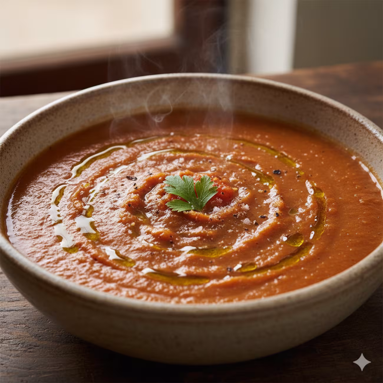Crema Condé de judías rojas con verduras